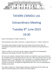 230606-Tafarn-Extraordinary-Business-Meeting