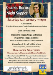 260124a Burns Night at Cwmdu Inn