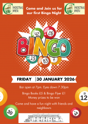 260130 Bingo Night Cwmdu