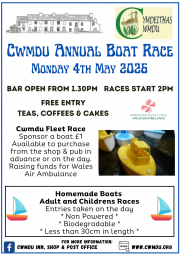 260504 Cwmdu Annual Boat Race