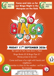260911 Bingo Evening at Cwmdu