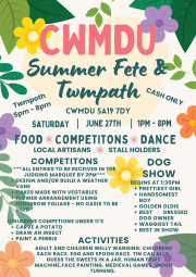260627c Cwmdu Summer Fete